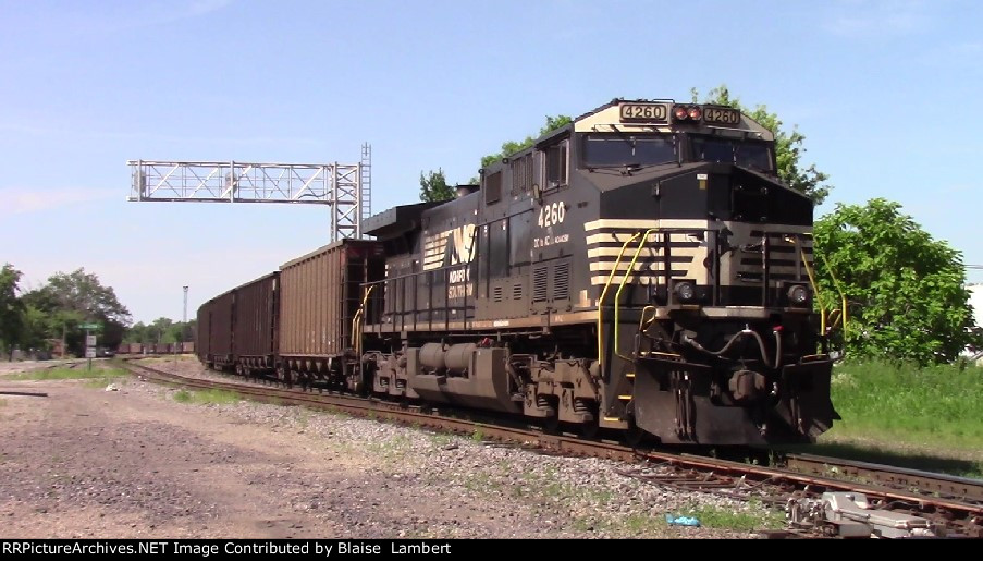 BNSF F-NS431 DPU